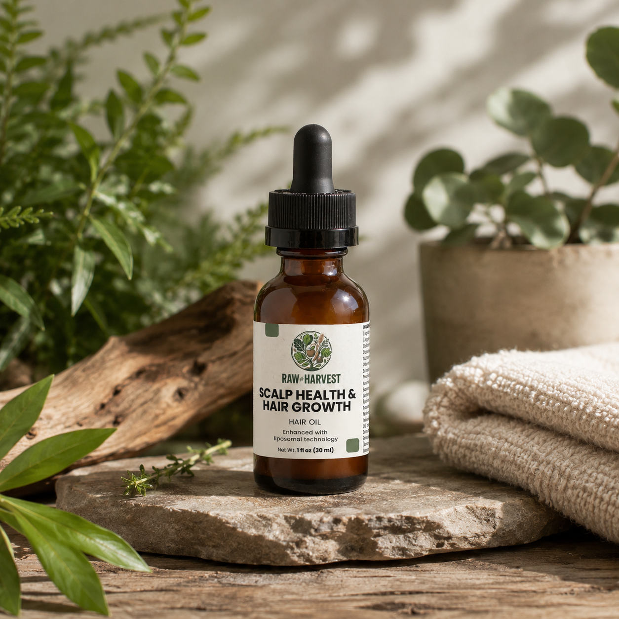 Hair Oil for Scalp Health and Hair Growth