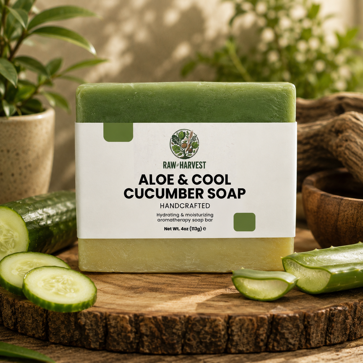 Aloe & Cool Cucumber Soap